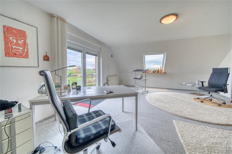 Wohn-Arbeitszimmer