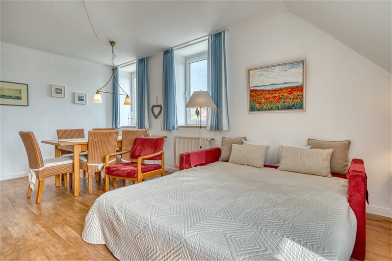 Schlafcouch ausgefahren
